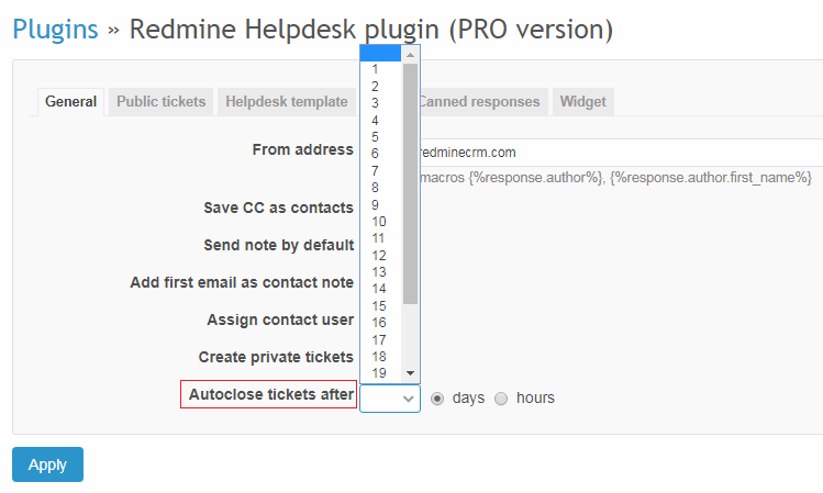 Ticket Autoclose Featire In Helpdesk Helpdesk Plugin Documentation